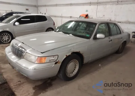 2000 Mercury Grand Marquis Ls z USA, uszkodzony, nr VIN 2MEFM75W1YX686291